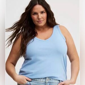 Torrid Sky Blue Women's Tank Top